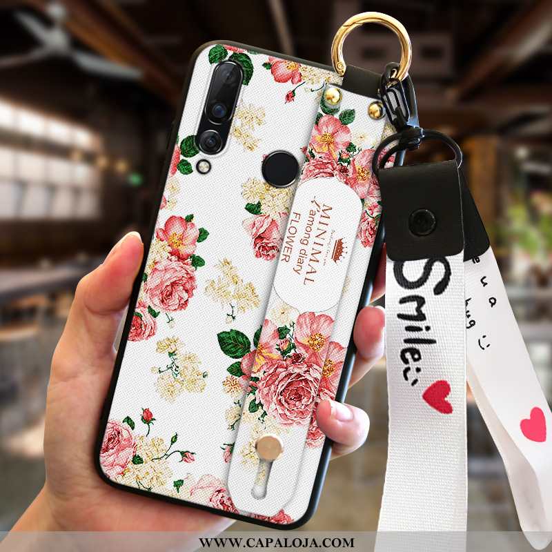 Capas Huawei P30 Lite Xl Silicone Malha Masculino Branco, Capa Huawei P30 Lite Xl Estiloso Comprar
