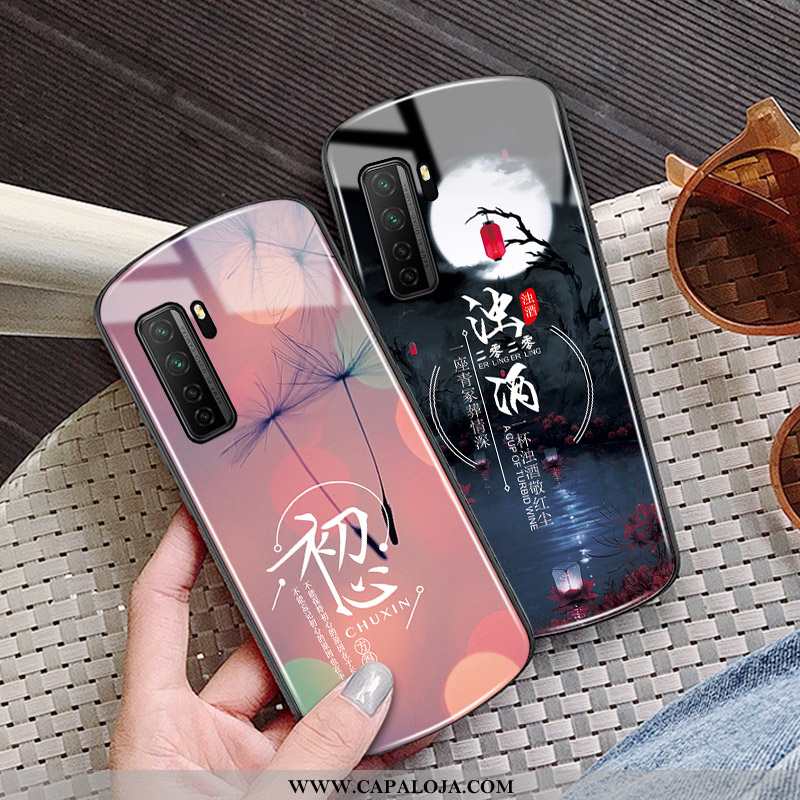 Capas Huawei P40 Lite 5g Protetoras Feminino Antiqueda Telemóvel Rosa, Capa Huawei P40 Lite 5g Vidro