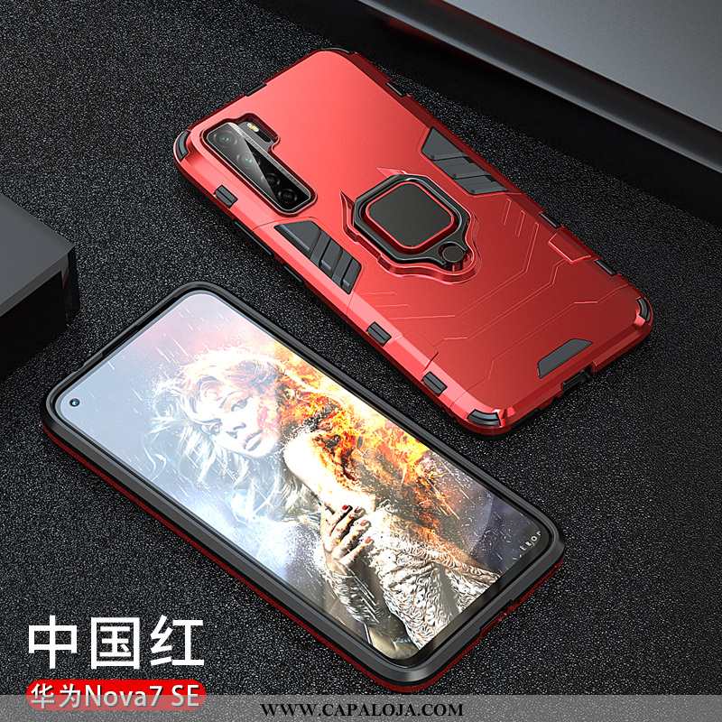 Capas Huawei P40 Lite 5g Silicone Cases Azul Telemóvel, Capa Huawei P40 Lite 5g Fosco Baratos