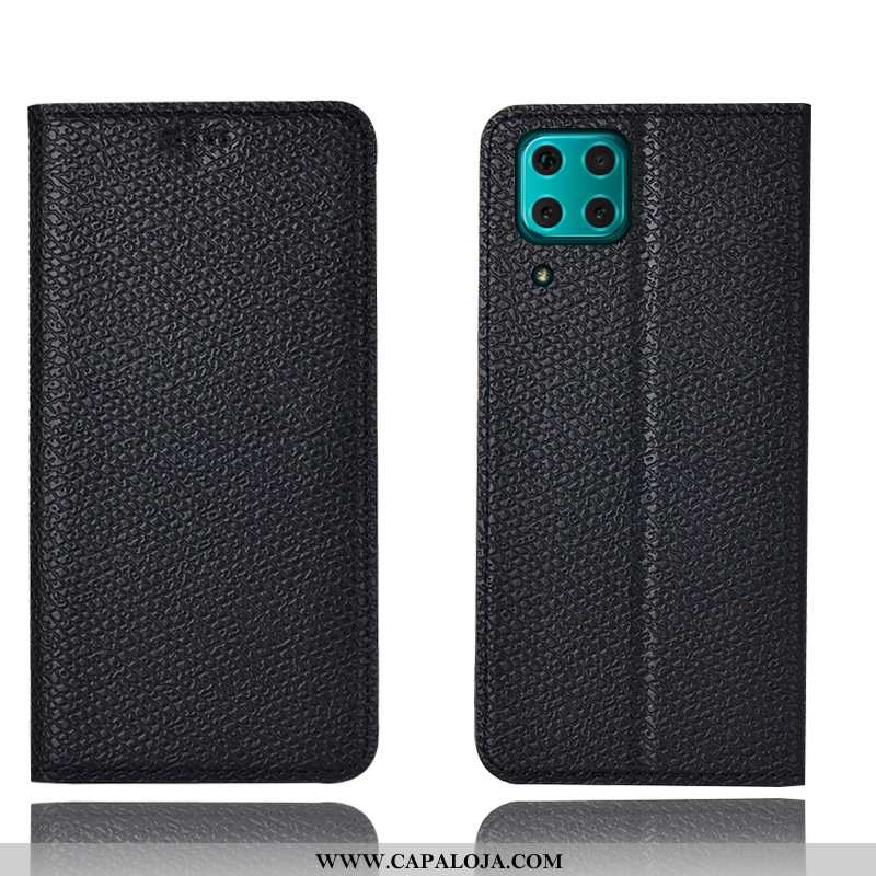 Capas Huawei P40 Lite Couro Genuíno Vermelha Cases Vermelho, Capa Huawei P40 Lite Protetoras Venda