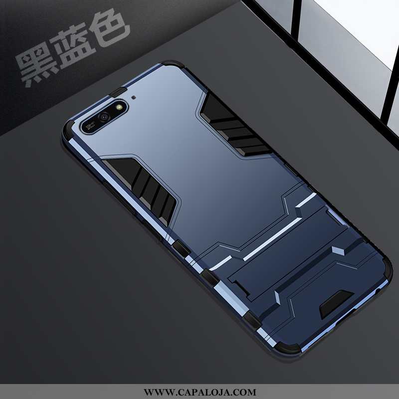 Capas Huawei Y6 2020 Protetoras Resistente Aço Azul Escuro, Capa Huawei Y6 2020 Militar Comprar