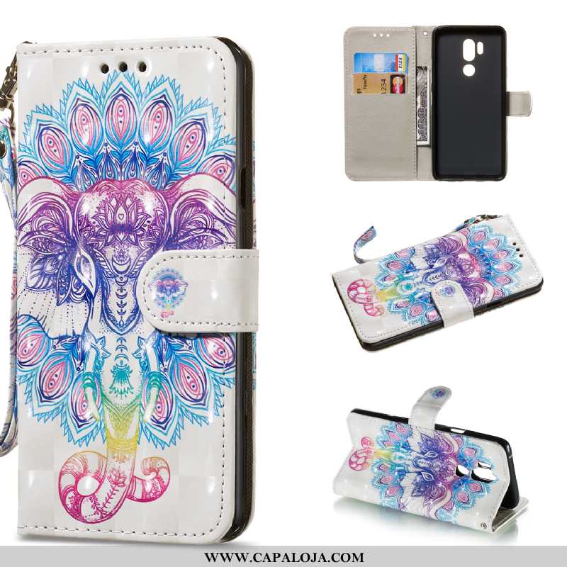 Capas Lg G7 Thinq Protetoras Cover Antiqueda Azul, Capa Lg G7 Thinq Couro Baratos