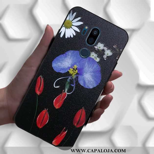 Capas Lg G7 Thinq Soft Catinet Masculino Personalizado Preto, Capa Lg G7 Thinq Silicone Promoção