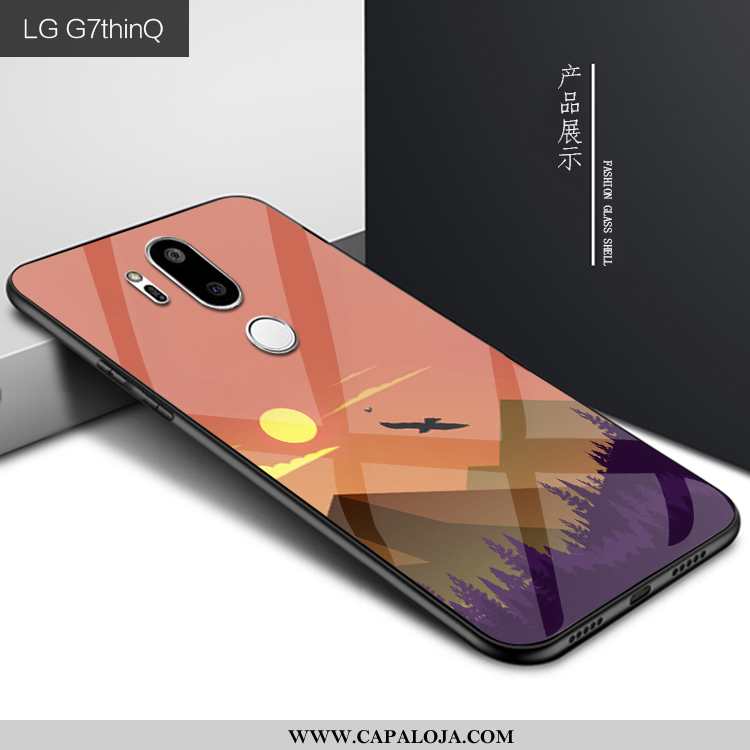 Capas Lg G7 Thinq Vidro Feminino Protetoras Roxo, Capa Lg G7 Thinq Personalizado Venda