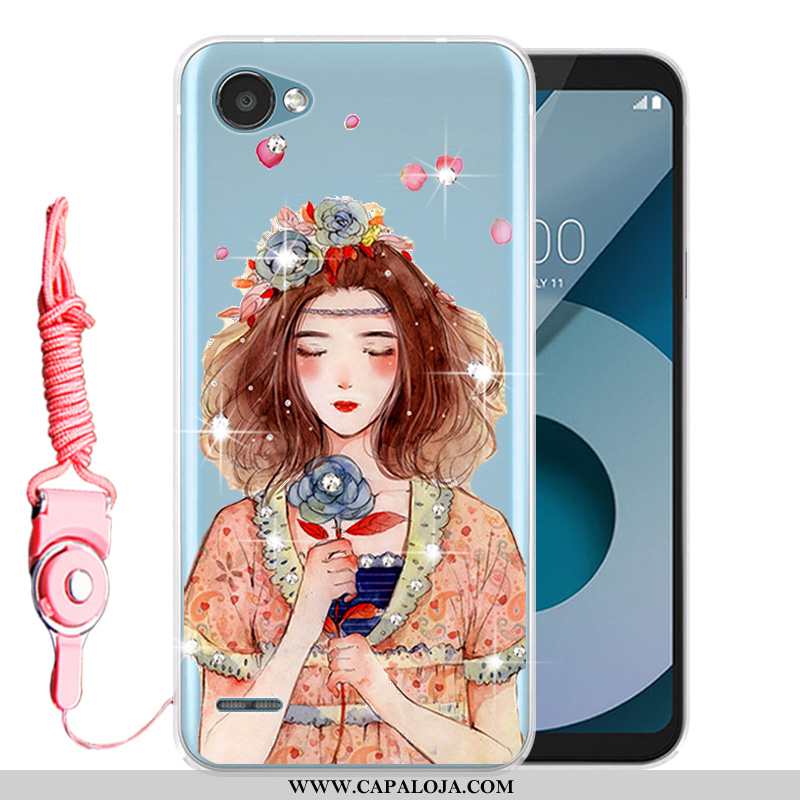 Capas Lg Q6 Protetoras Telemóvel Feminino Cases Branco, Capa Lg Q6 Silicone Barato