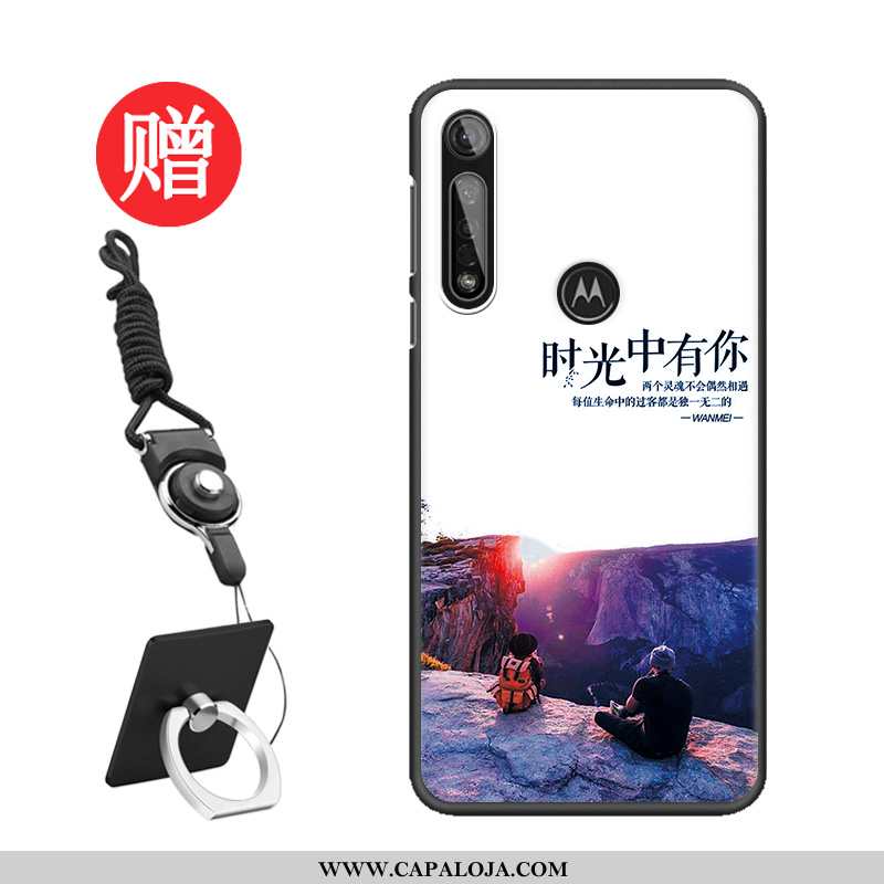 Capas Moto G8 Plus Protetoras Aço Masculino Feminino Azul, Capa Moto G8 Plus Tendencia Barato