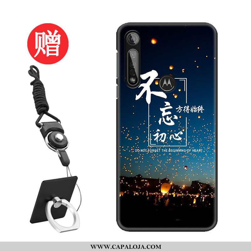 Capas Moto G8 Plus Protetoras Aço Masculino Feminino Azul, Capa Moto G8 Plus Tendencia Barato
