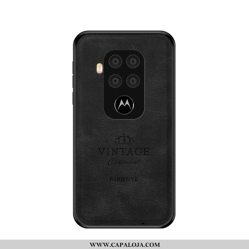 Capas Motorola One Zoom Fosco Super De Grau Preto, Capa Motorola One Zoom Slim Online