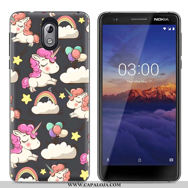 Capas Nokia 3.1 Soft Colorido Tendencia Cases, Capa Nokia 3.1 Protetoras Venda