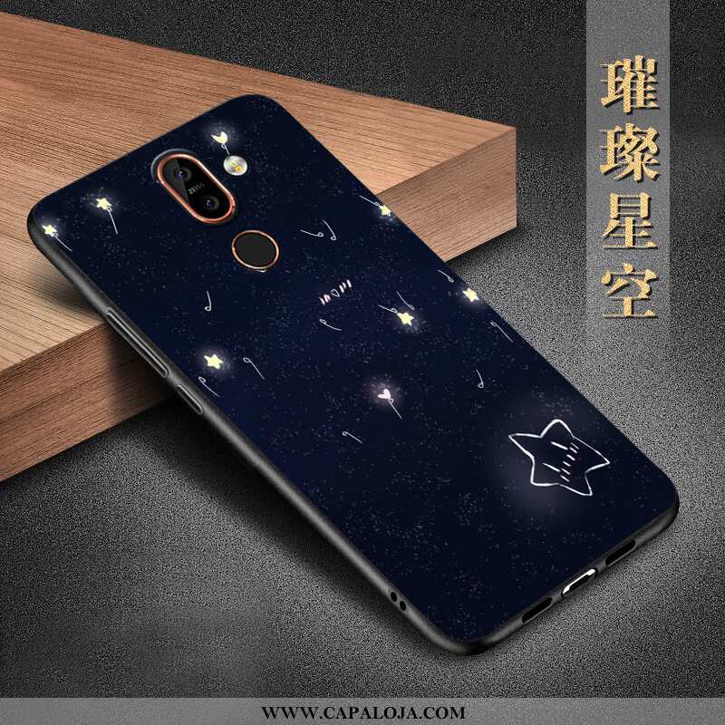Capas Nokia 7 Plus Protetoras Feminino Antiqueda Preto, Capa Nokia 7 Plus Silicone Online