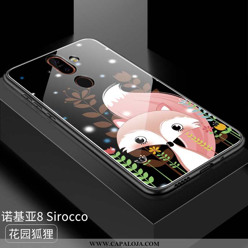 Capas Nokia 8 Sirocco Desenho Animado Resistente Cases Vermelha Vermelho, Capa Nokia 8 Sirocco Fofas