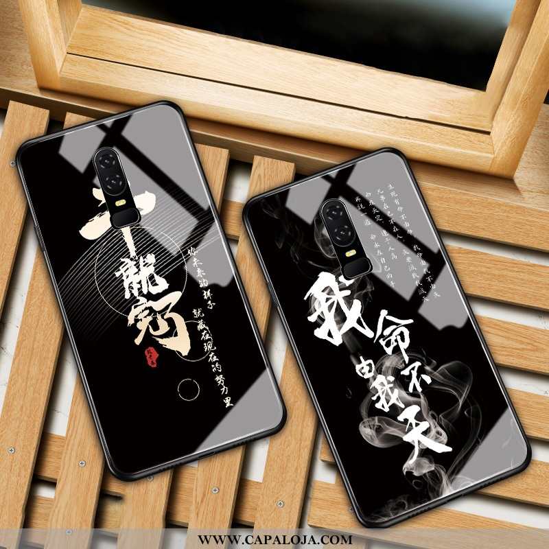 Capas Oneplus 6 Estiloso Midi Silicone Cases Preto, Capa Oneplus 6 Tendencia Comprar
