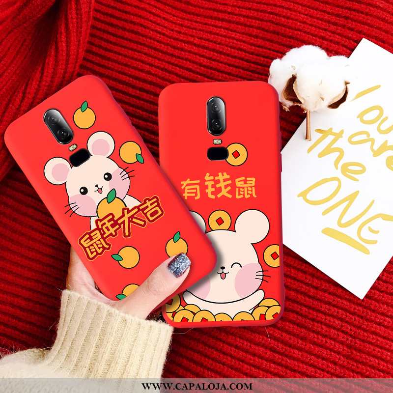 Capas Oneplus 6 Personalizada Masculino Slim Feminino Vermelho, Capa Oneplus 6 Criativas Comprar