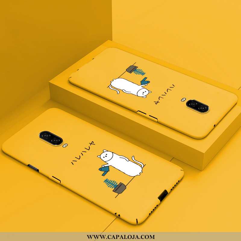 Capas Oneplus 6 Super Desenho Animado Vermelha Amarelo, Capa Oneplus 6 Protetoras Barato