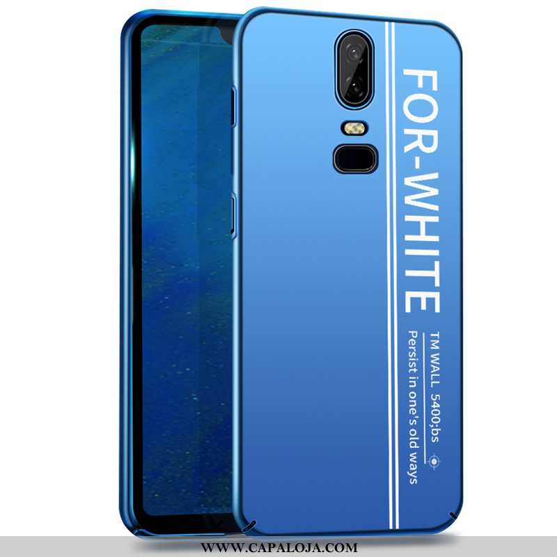 Capas Oneplus 6 Tendencia Feminino Telemóvel Azul, Capa Oneplus 6 Super Online
