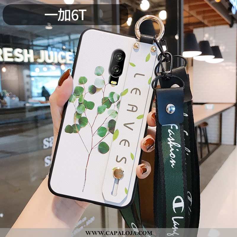 Capas Oneplus 6t Slim Midi Protetoras Silicone Branco, Capa Oneplus 6t Soft Baratos