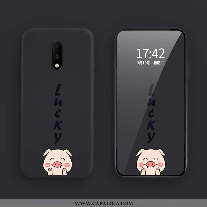 Capas Oneplus 7 Desenho Animado Porquinho Completa Antiqueda Rosa, Capa Oneplus 7 Fofas Venda