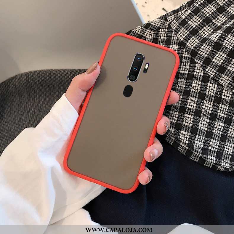 Capas Oppo A9 2020 Protetoras Vermelha Feminino Telemóvel Vermelho, Capa Oppo A9 2020 Fosco Comprar