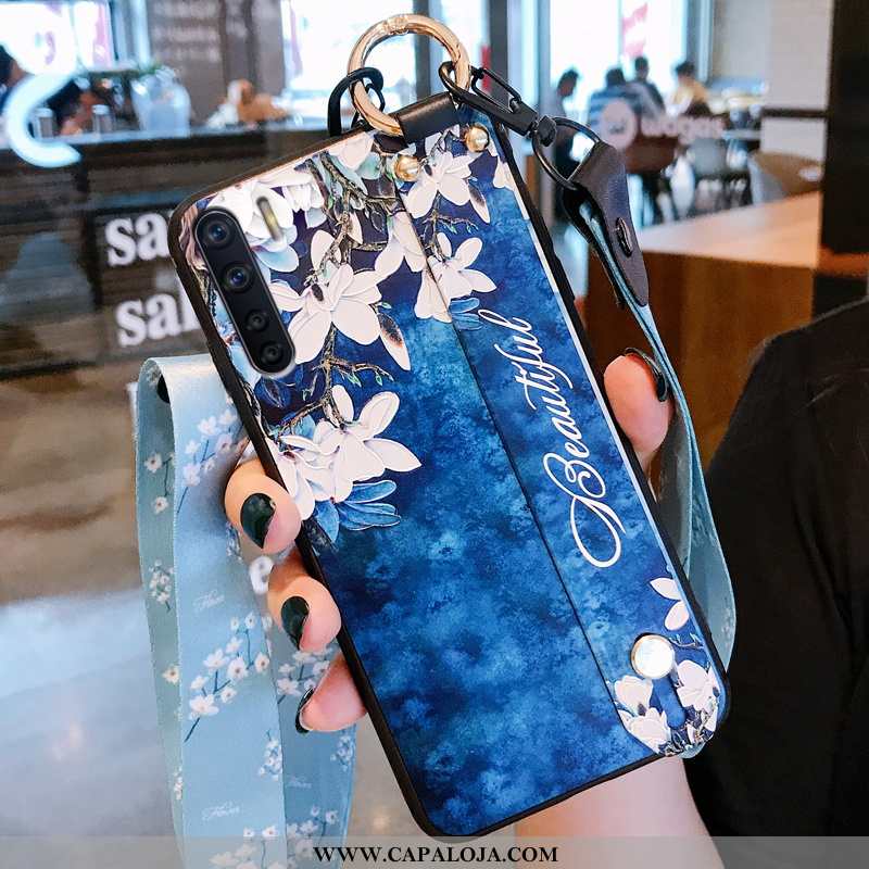 Capas Oppo A91 Protetoras Telemóvel Cases Feminino Azul, Capa Oppo A91 Silicone Baratas