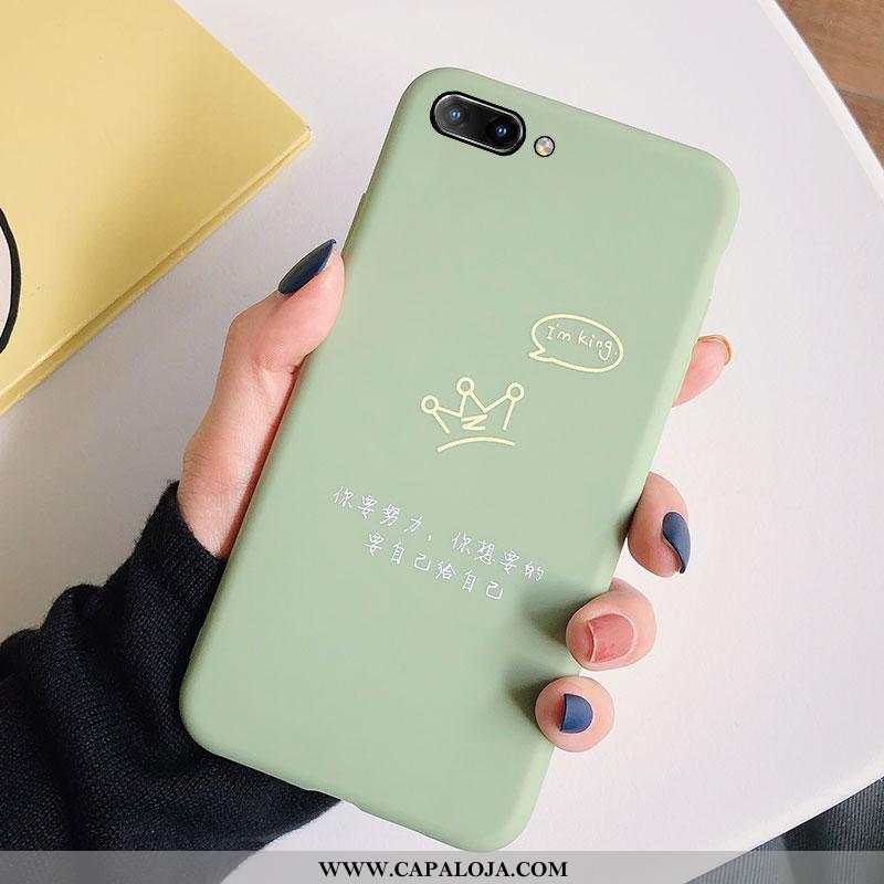 Capas Oppo Ax5 Criativas Malha Super Verde, Capa Oppo Ax5 Slim Baratos