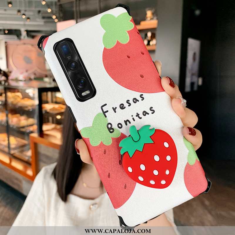 Capas Oppo Find X2 Pro Personalizado Telemóvel Soft Vermelho, Capa Oppo Find X2 Pro Criativas Venda