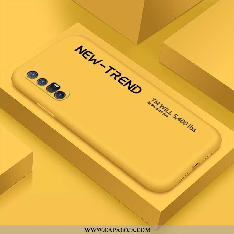 Capas Oppo Reno 3 Pro Tendencia Masculino Super Personalizado Amarelo, Capa Oppo Reno 3 Pro Soft Bar