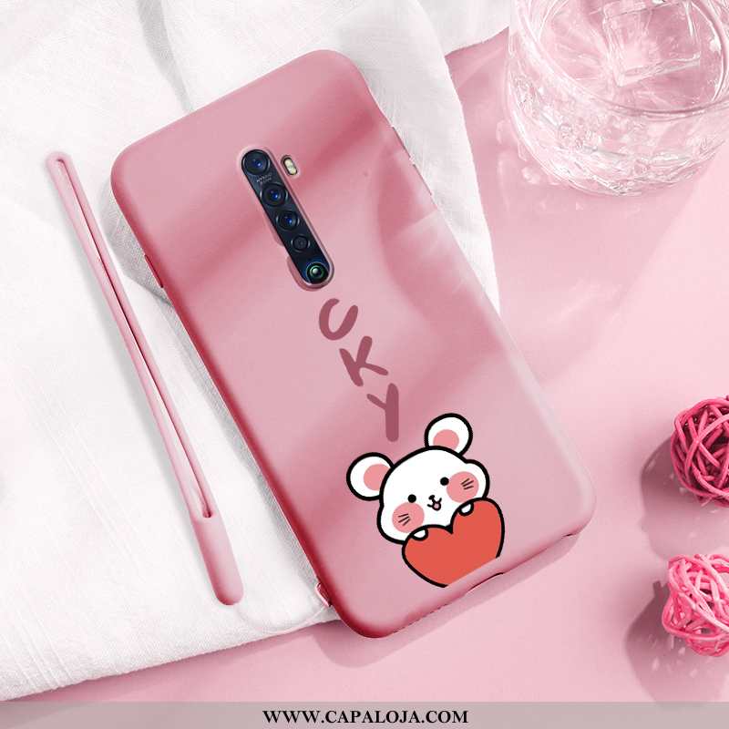 Capas Oppo Reno2 Slim Telemóvel Vermelha Criativas Verde, Capa Oppo Reno2 Tendencia Baratos