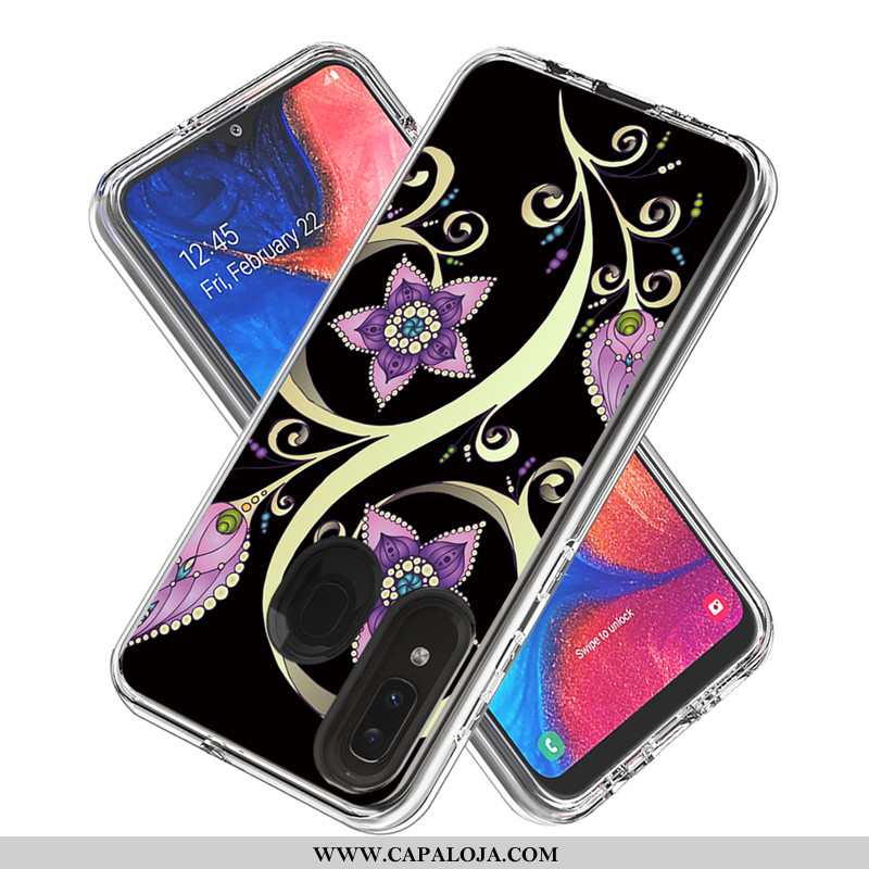 Capas Samsung Galaxy A20e Desenho Animado Branco Cases, Capa Samsung Galaxy A20e Fotos Baratas
