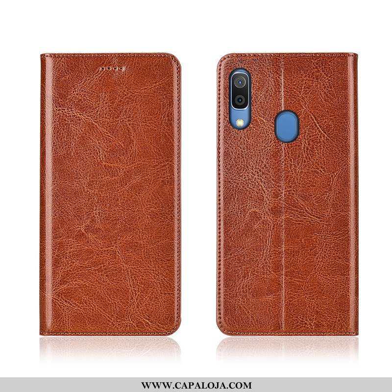 Capas Samsung Galaxy A20e Protetoras Cases Telemóvel Cover Castanho, Capa Samsung Galaxy A20e Silico