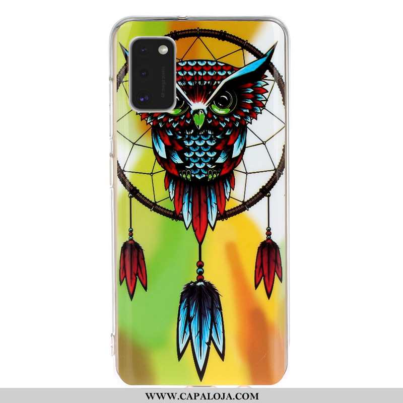 Capas Samsung Galaxy A41 Desenho Animado Antiqueda Telemóvel Azul, Capa Samsung Galaxy A41 Cases Ven