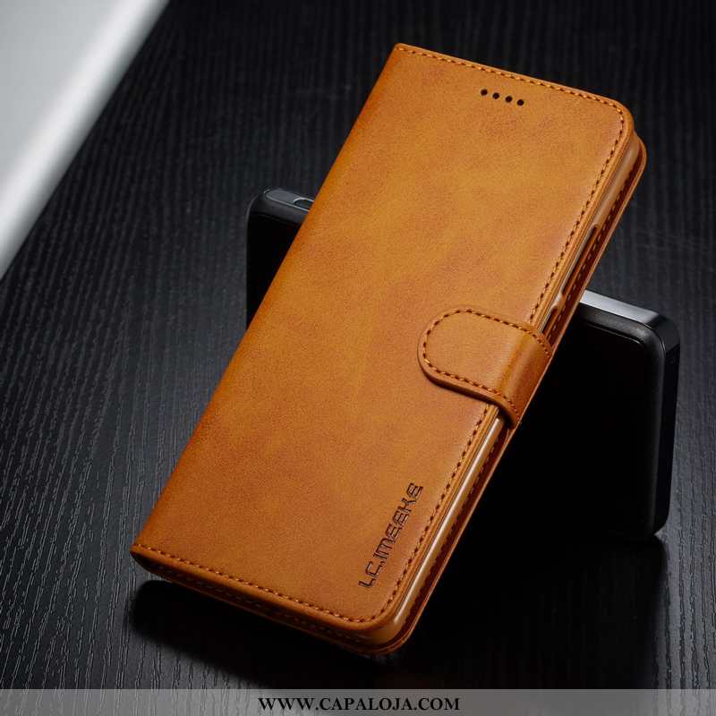Capas Samsung Galaxy A41 Protetoras Telemóvel Soft Completa Castanho, Capa Samsung Galaxy A41 Couro 