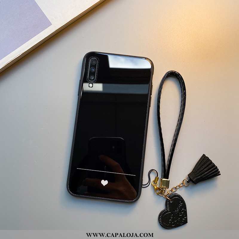 Capas Samsung Galaxy A50 Personalizado Casal Masculino Completa Branco, Capa Samsung Galaxy A50 Cria