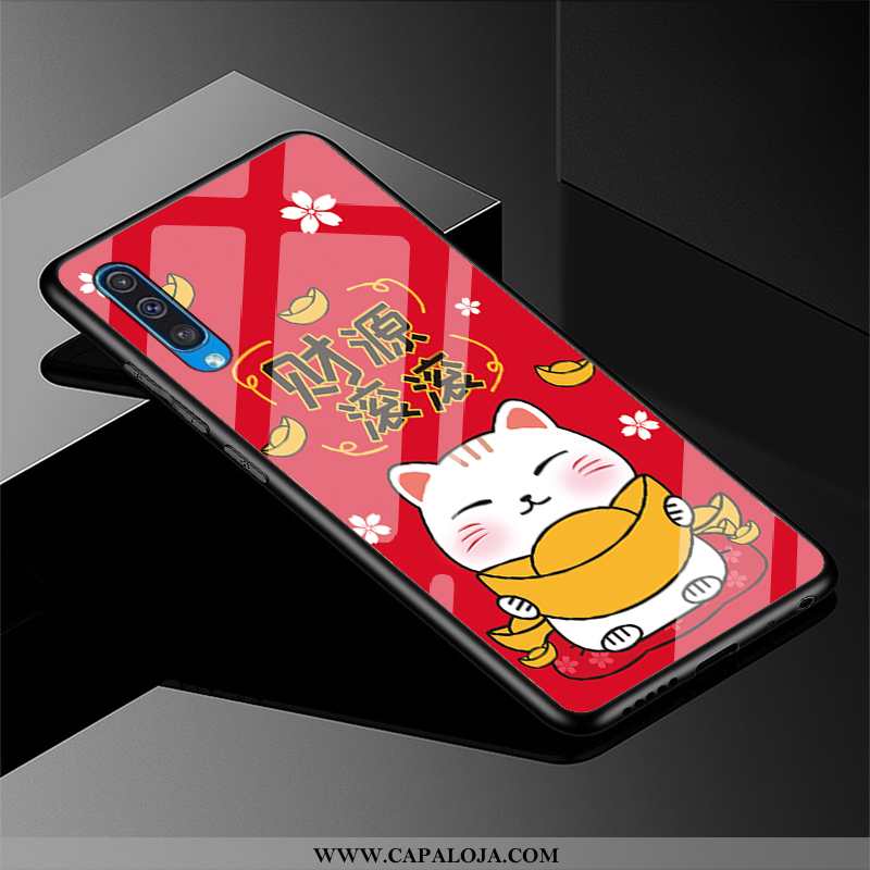 Capas Samsung Galaxy A50s Protetoras Cases Masculino Vermelho, Capa Samsung Galaxy A50s Vidro Barata