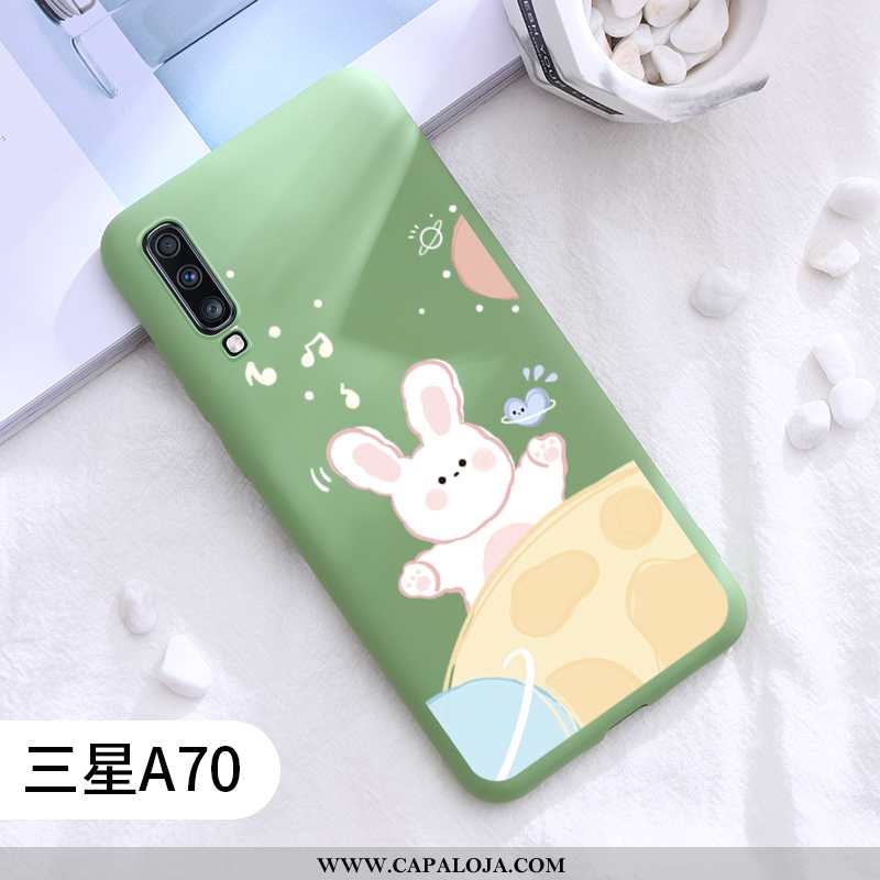 Capas Samsung Galaxy A70 Bonitos Completa Telemóvel Criativas Vermelho, Capa Samsung Galaxy A70 Tend