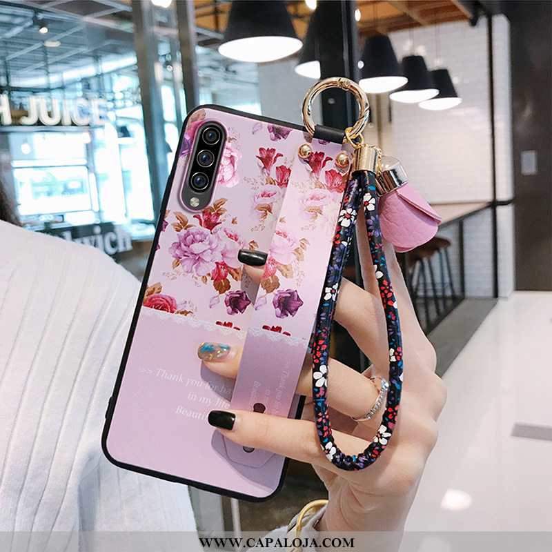 Capas Samsung Galaxy A70 Protetoras Cases Tendencia Criativas Rosa, Capa Samsung Galaxy A70 Silicone