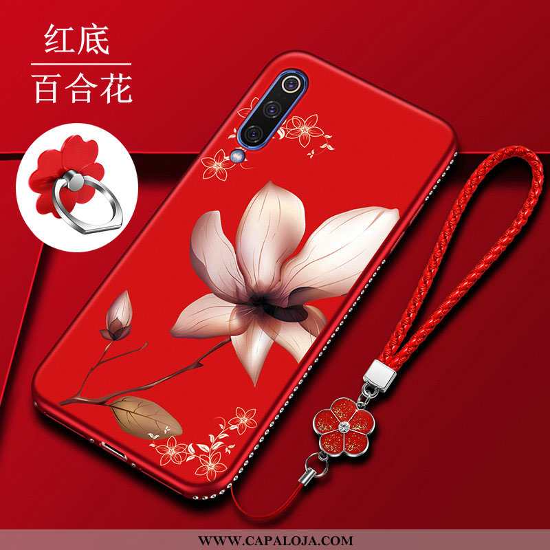 Capas Samsung Galaxy A70s Fosco Telemóvel Moda Vermelha Vermelho, Capa Samsung Galaxy A70s Tendencia