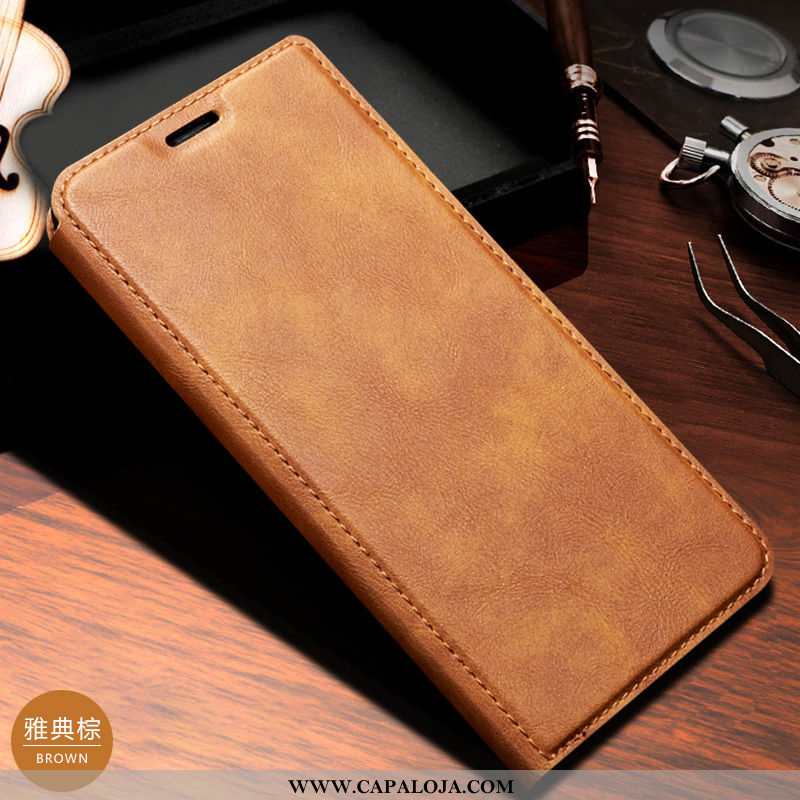 Capas Samsung Galaxy A71 Couro Telemóvel Cases Azul Escuro, Capa Samsung Galaxy A71 Couro Legitimo B