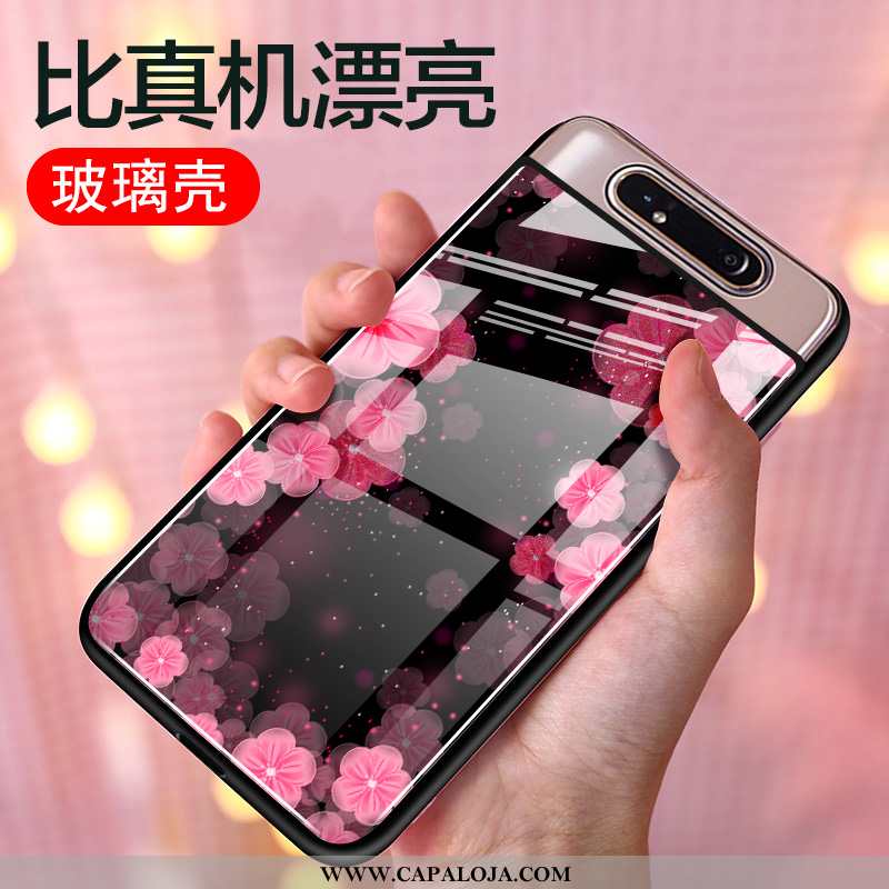 Capas Samsung Galaxy A80 Desenho Animado Estiloso Protetoras Rosa, Capa Samsung Galaxy A80 Fofas Bar