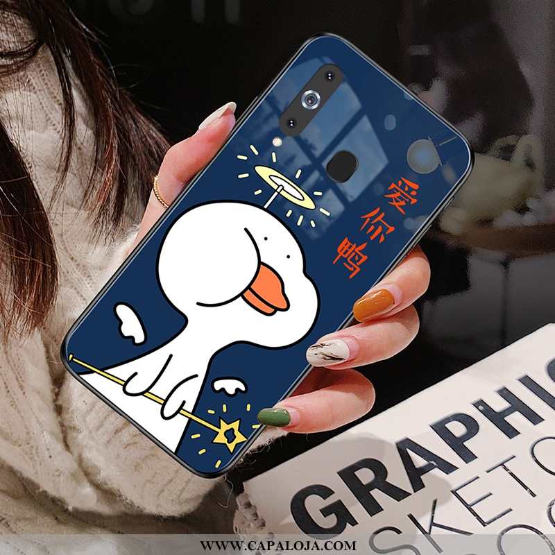 Capas Samsung Galaxy A8s Desenho Animado Feminino Vermelha Cases Vermelho, Capa Samsung Galaxy A8s F