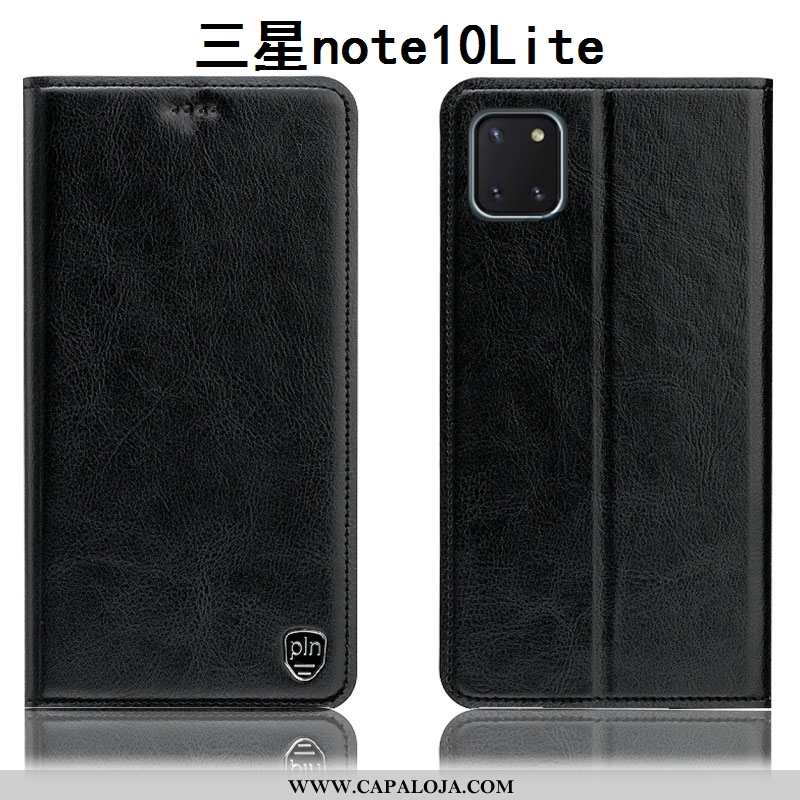 Capas Samsung Galaxy Note 10 Lite Couro Legitimo Caqui Cases Antiqueda, Capa Samsung Galaxy Note 10 