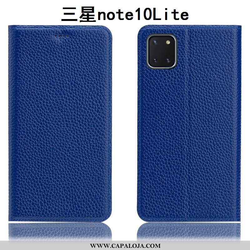 Capas Samsung Galaxy Note 10 Lite Protetoras Cases Telemóvel Azul Escuro, Capa Samsung Galaxy Note 1