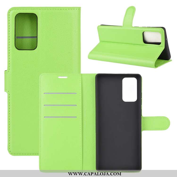 Capas Samsung Galaxy Note20 Fosco Telemóvel Cases Antiderrapante Verde, Capa Samsung Galaxy Note20 C