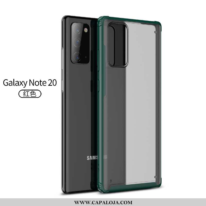 Capas Samsung Galaxy Note20 Slim Antiqueda Minimalista Verde, Capa Samsung Galaxy Note20 Super Onlin