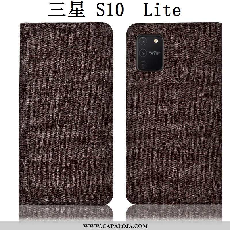 Capas Samsung Galaxy S10 Lite Couro Telemóvel Antiqueda Cases Azul, Capa Samsung Galaxy S10 Lite Pro
