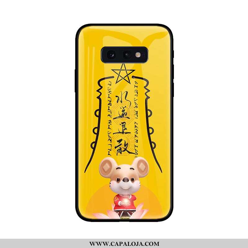 Capas Samsung Galaxy S10e Protetoras Telemóvel Criativas Personalizado Amarelo, Capa Samsung Galaxy 