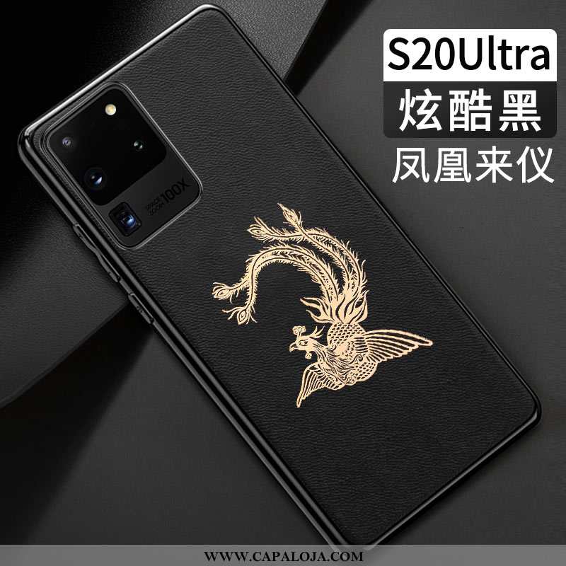 Capas Samsung Galaxy S20 Ultra Couro Protetoras Cases Soft Laranja, Capa Samsung Galaxy S20 Ultra Te