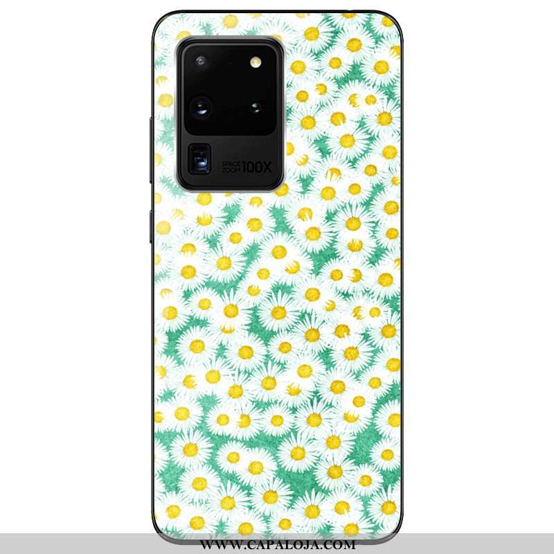 Capas Samsung Galaxy S20 Ultra Protetoras Completa Vidro Verde, Capa Samsung Galaxy S20 Ultra Silico