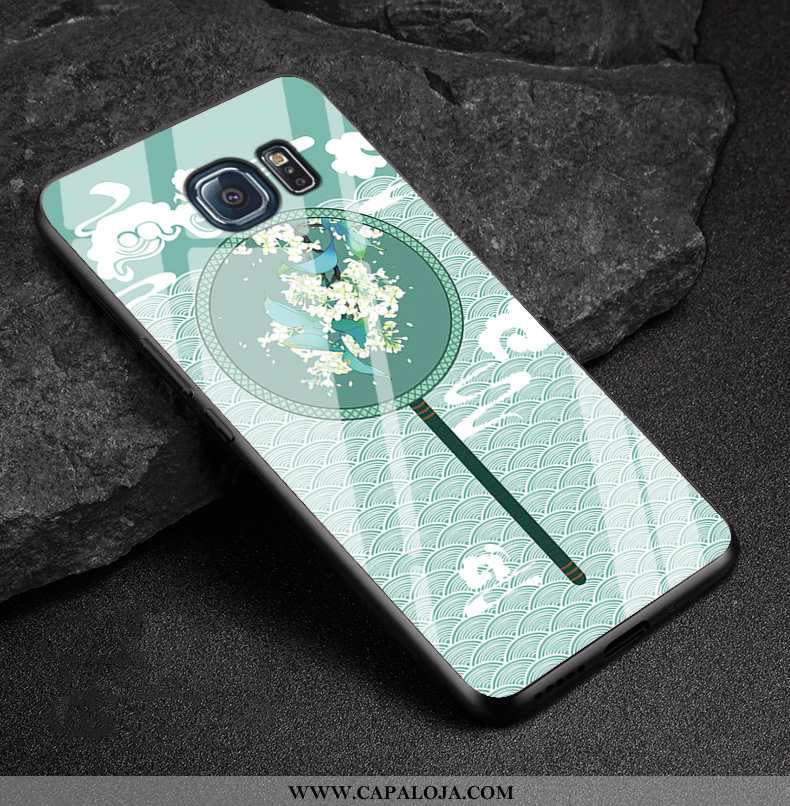 Capas Samsung Galaxy S6 Edge Vidro Flatform Branco Cases, Capa Samsung Galaxy S6 Edge Protetoras Bar