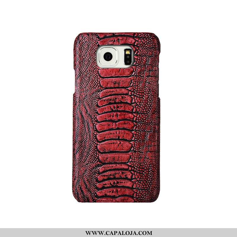 Capas Samsung Galaxy S6 Estilosas Feminino Caqui Criativas, Capa Samsung Galaxy S6 Luxo Baratos