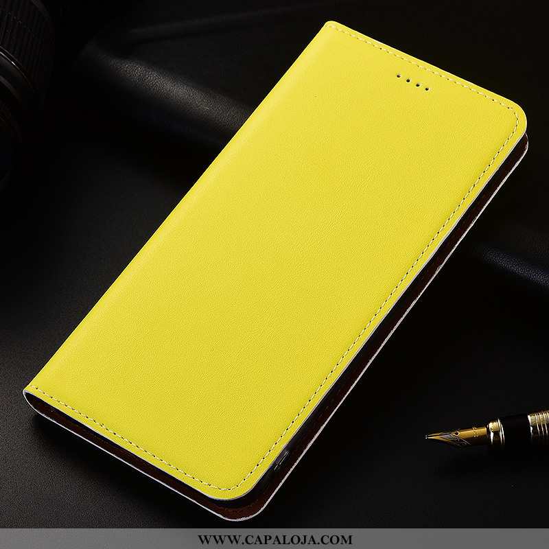 Capas Samsung Galaxy S9+ Couro Antiqueda Protetoras Nova Amarelo, Capa Samsung Galaxy S9+ Soft Promo